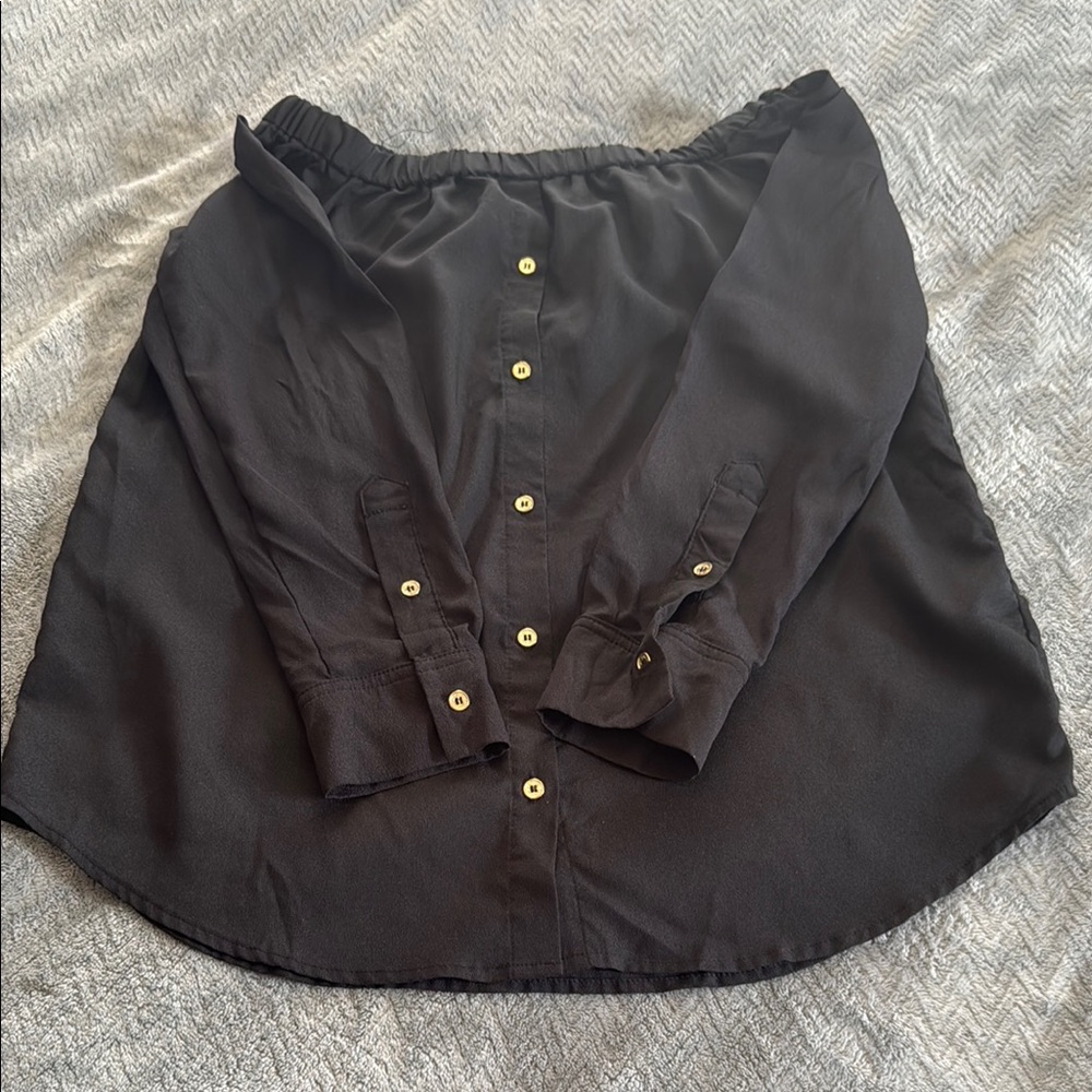 Calvin Klein Black top  Blouse second-hand in good condition